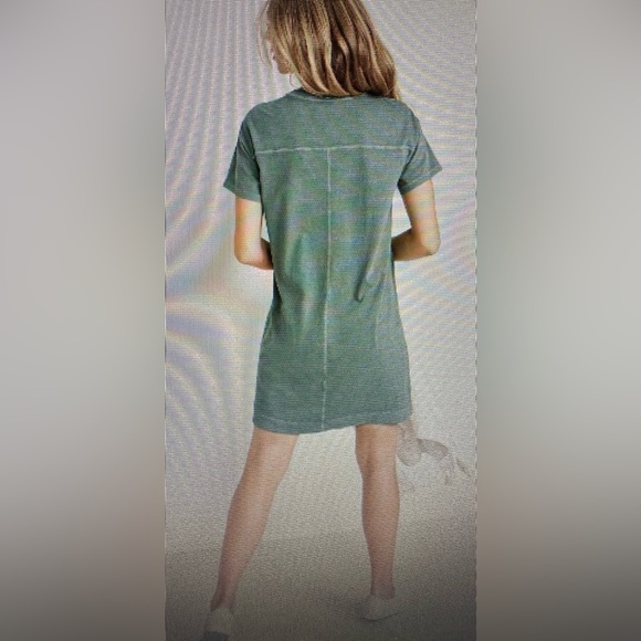 Old Navy, loose vintage garment dyed, T-shirt, dress, size XXL, NWT - Picture 4 of 10